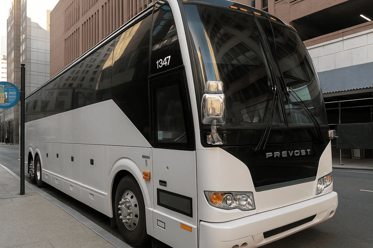 a Union City Coach Bus Service coach bus