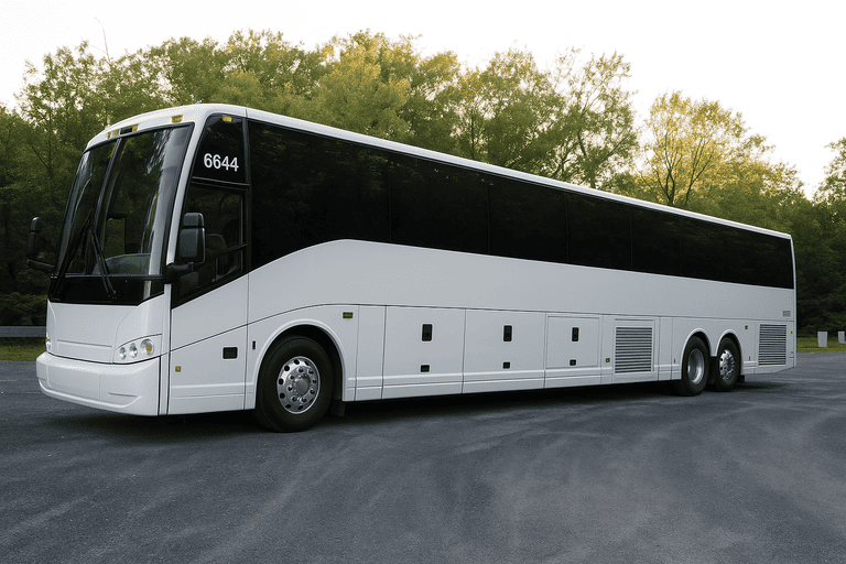 exterior of Union City Coach Bus Service coach bus