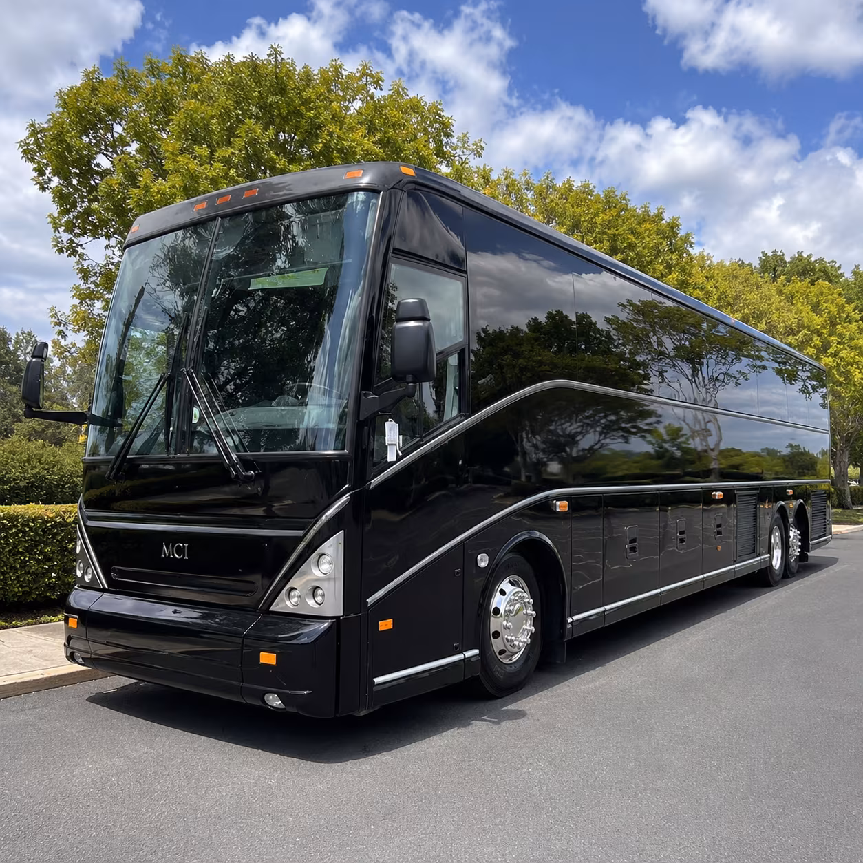 charter bus service for recruitment commissioning and ceremony events
