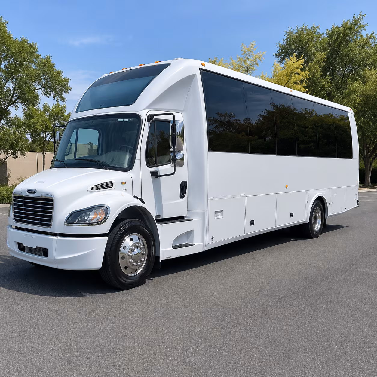 party bus rentals for james logan high school prom night