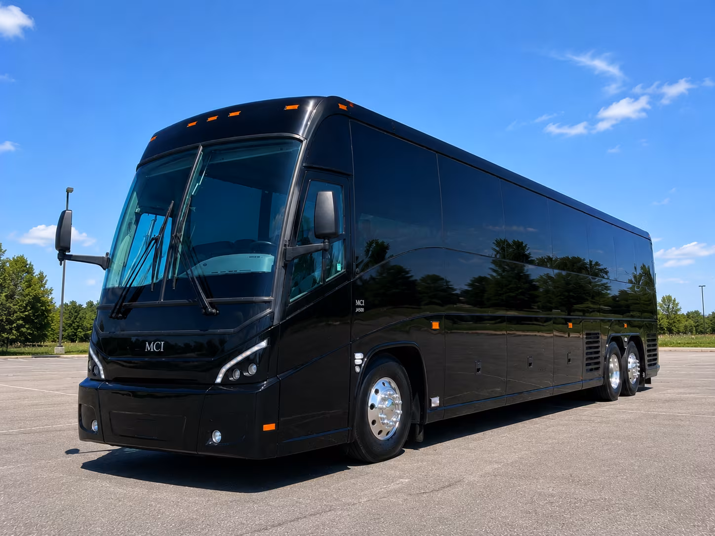 school group and sports team long distance bus rentals from union city