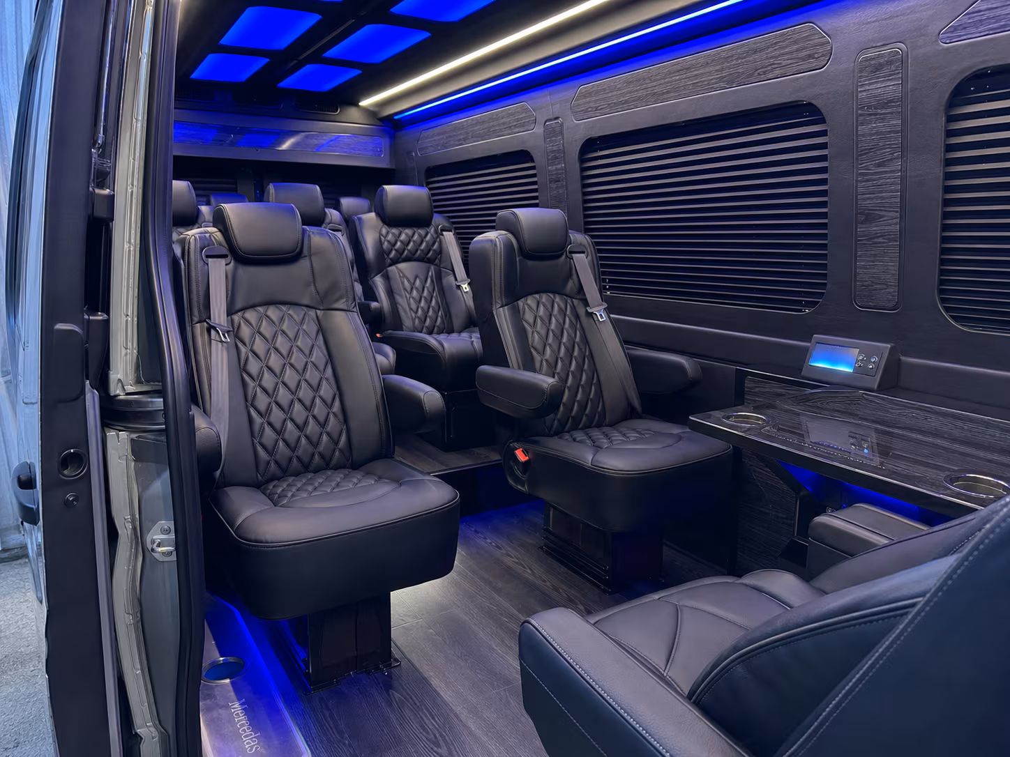 sprinter van transportation for groups and events across union city