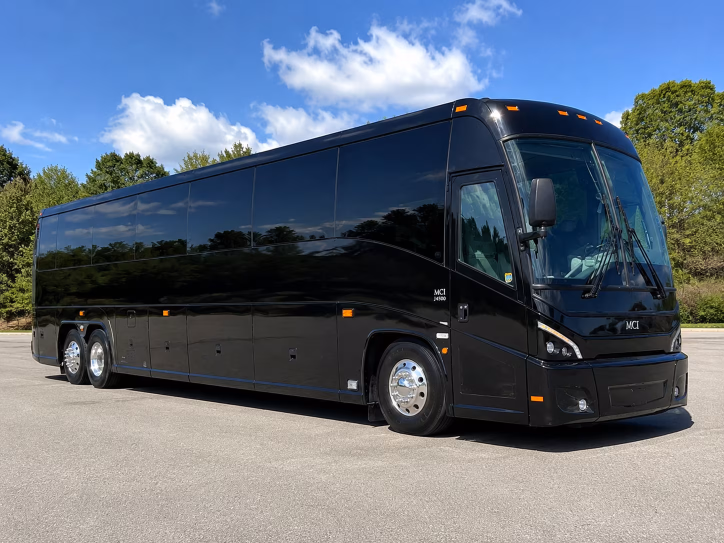 union city 56 passenger charter bus