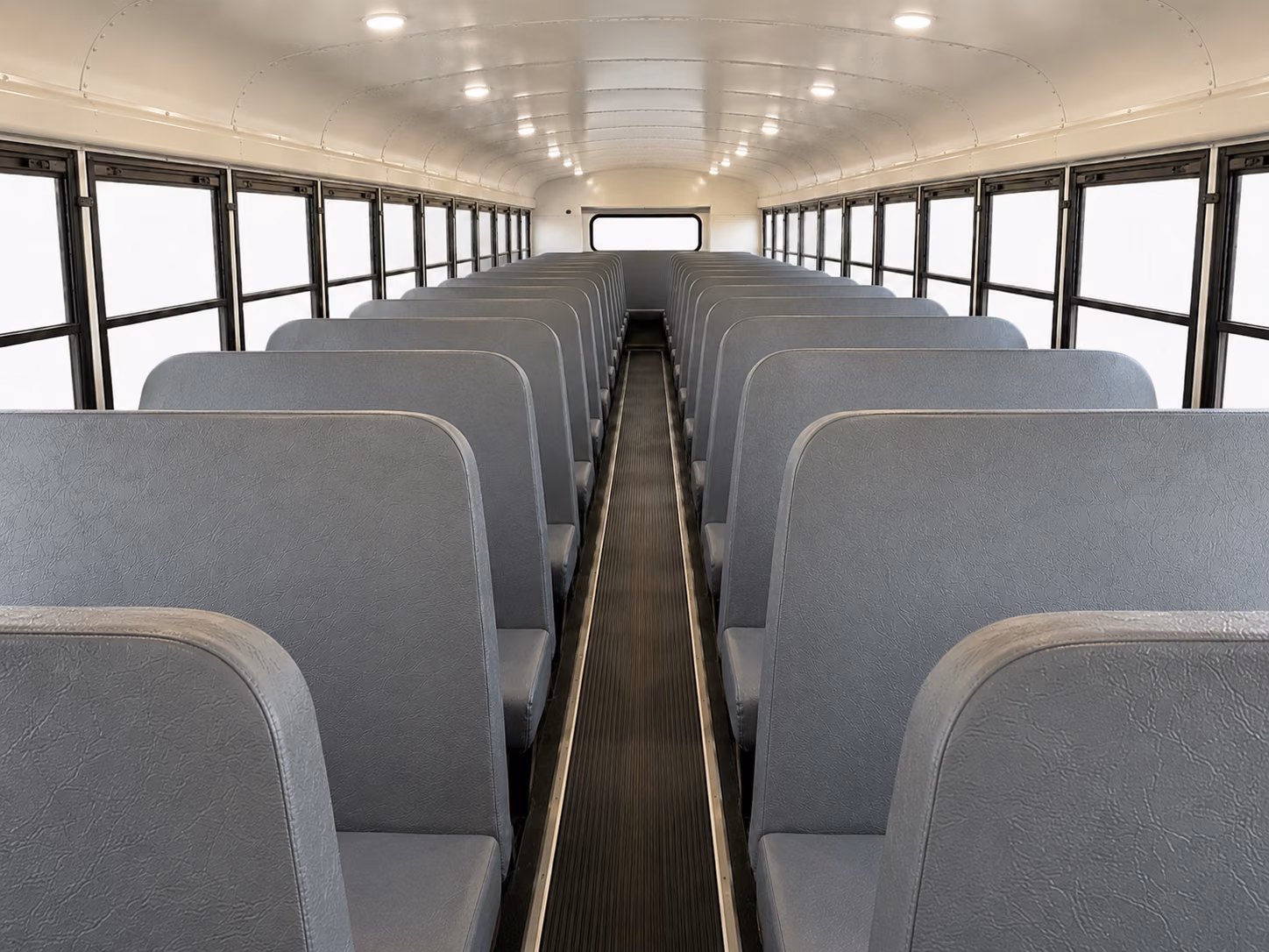union city school bus inside